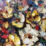 Картина Мераб Кочиев натюрморт “Цветы”